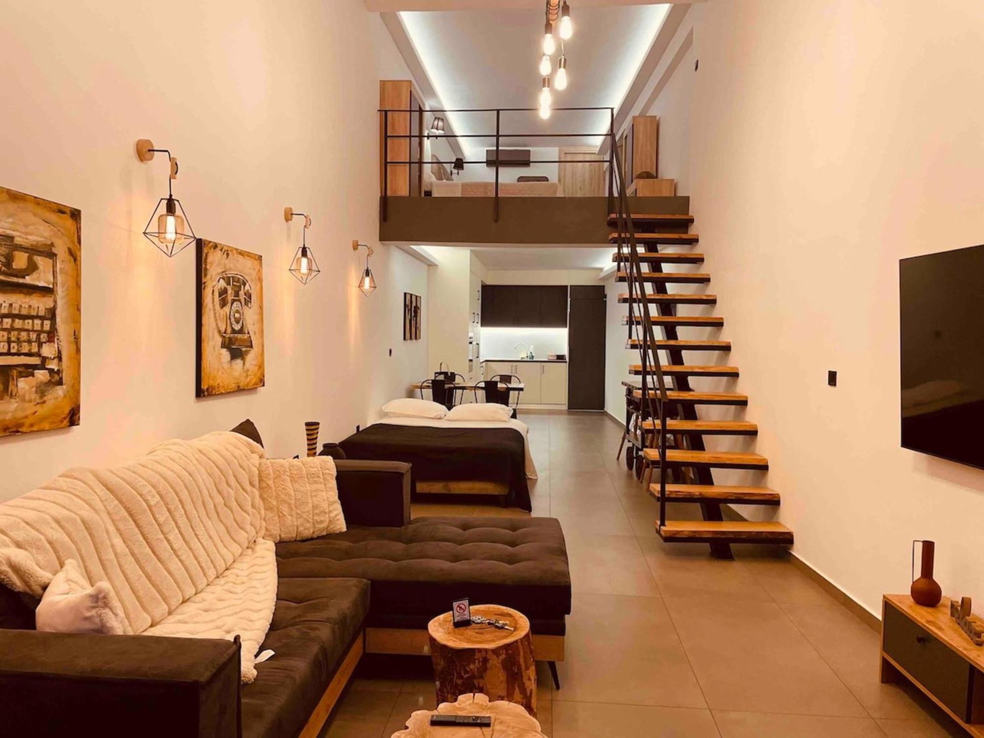 Loft Athens -Nomad Friendly # Superhost Hub# Atenas Exterior foto
