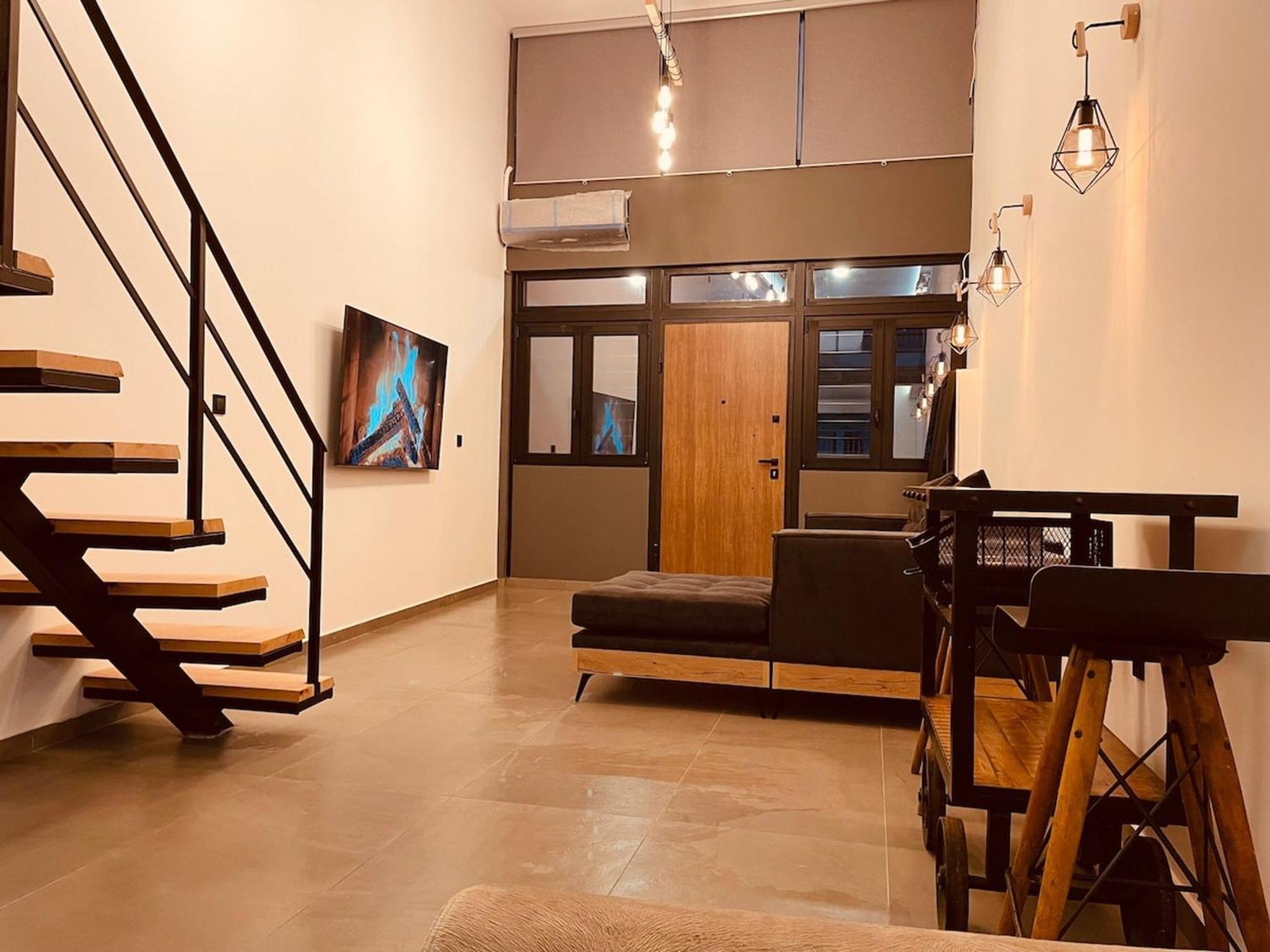 Loft Athens -Nomad Friendly # Superhost Hub# Atenas Exterior foto